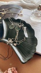 Leaf Ginkgo Tray | Eco Concrete Decor | Minimalist Decor |: Olive