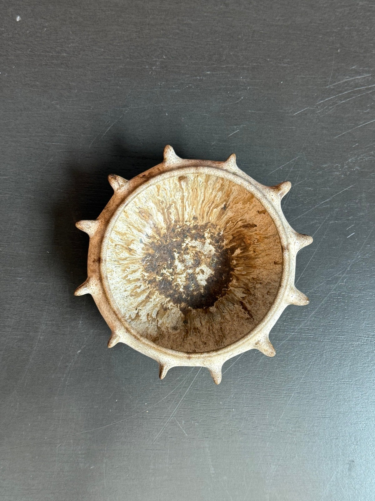 Handmade Small Spiked Bowl