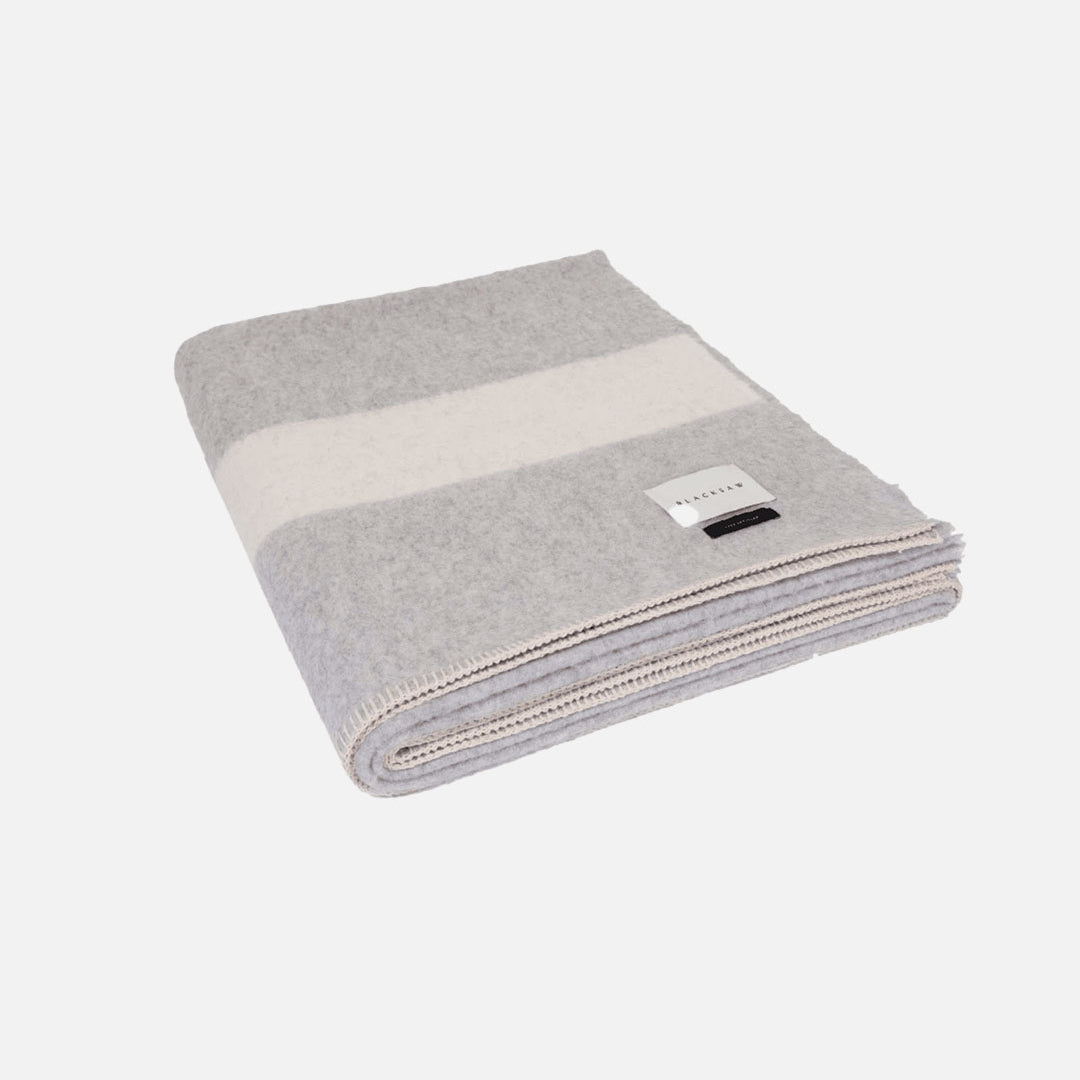 The Siempre Recycled Blanket - Light Heather