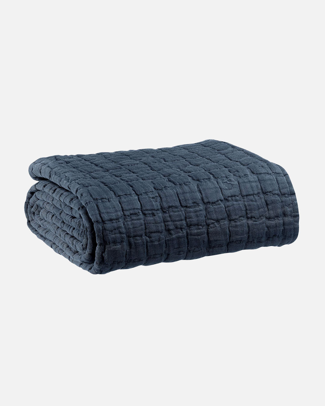 Bed Cover in Swami Navy