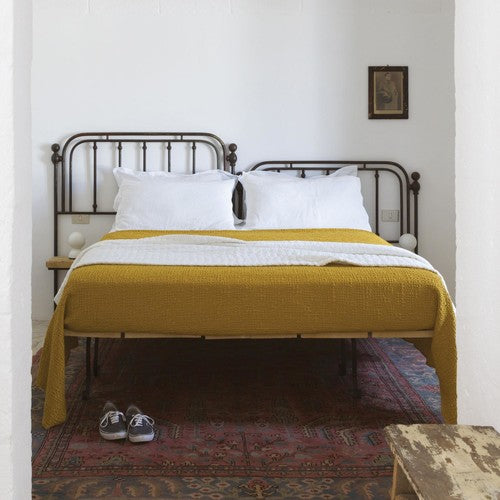 Bed Cover in Yellow