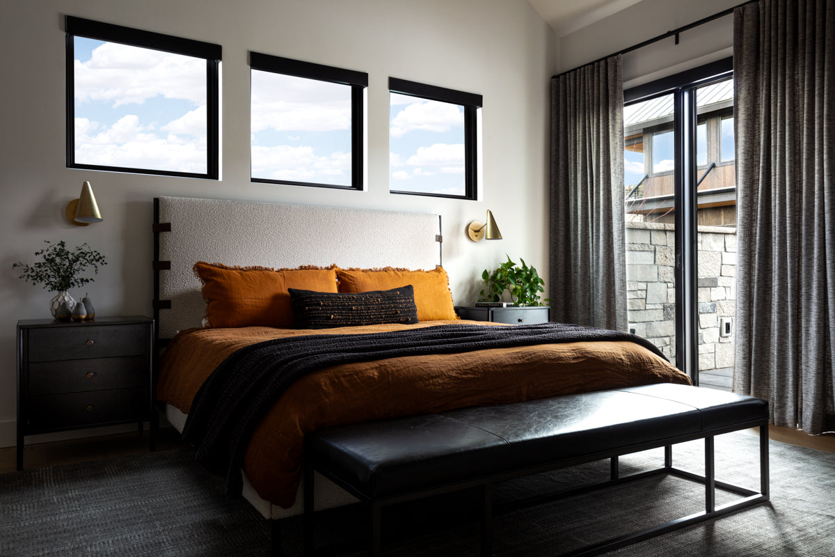 Lola Linen Bed Sham - with Fringe