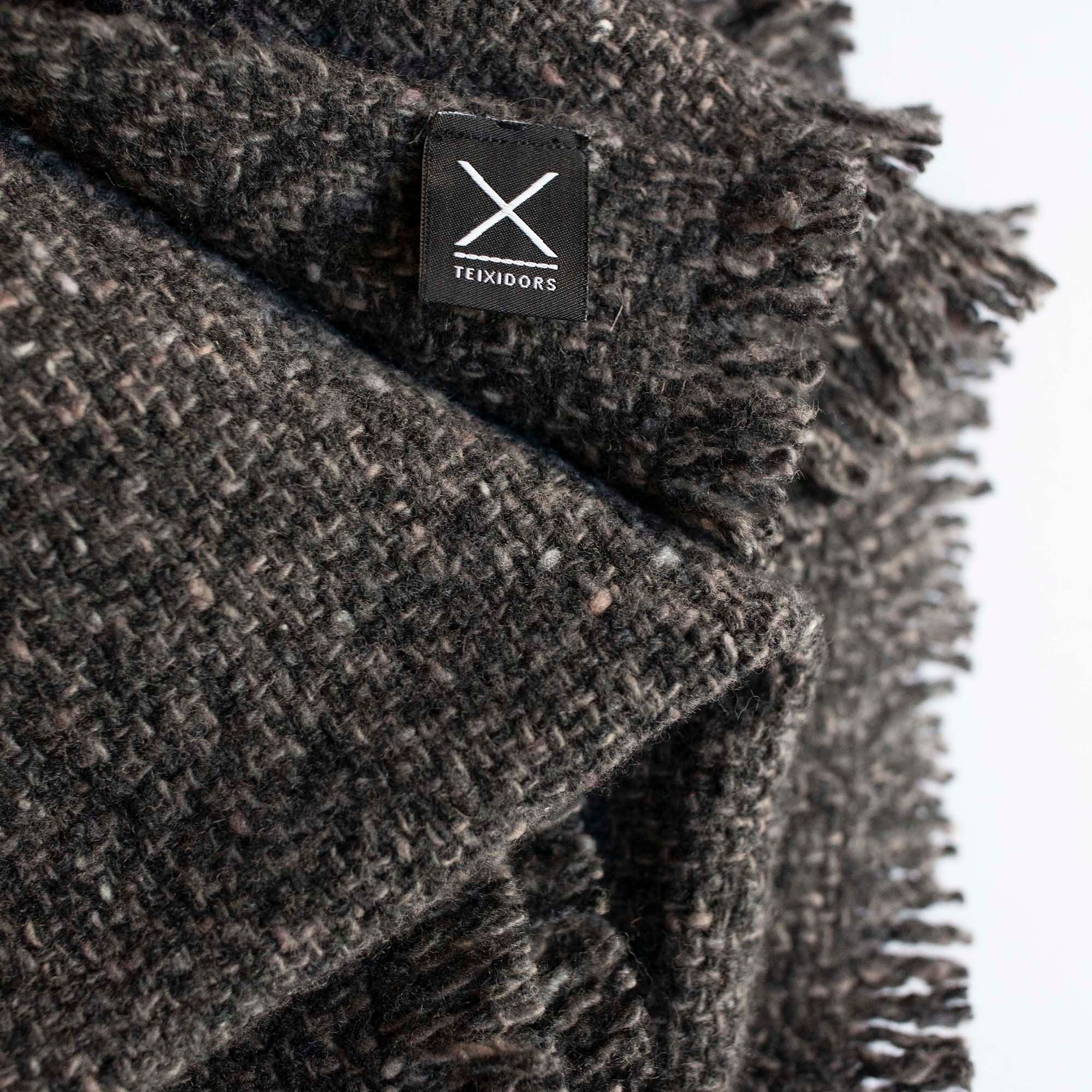 Granito Throw - Dark Grey