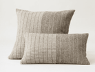 Tile Handwoven Cushion - Stone