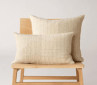 Tile Handwoven Cushion - Marble