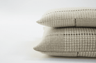 Temps Handwoven Cushion - Light Grey