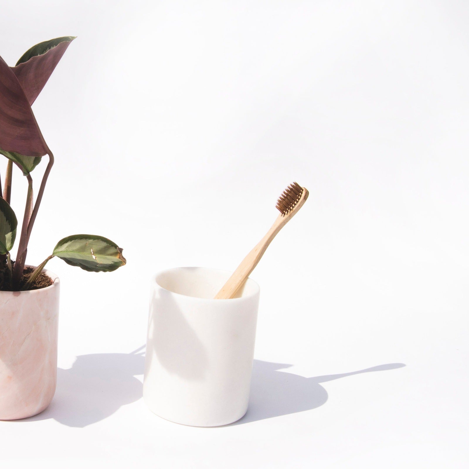 Stoned Marble - Toothbrush Holder