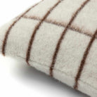 Aalto Throw Pillow in Ivory & Sepia