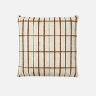 Aalto Throw Pillow in Ivory & Sepia