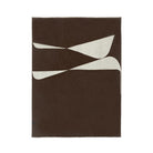 Berlin Reversible Throw in Ivory & Coffee