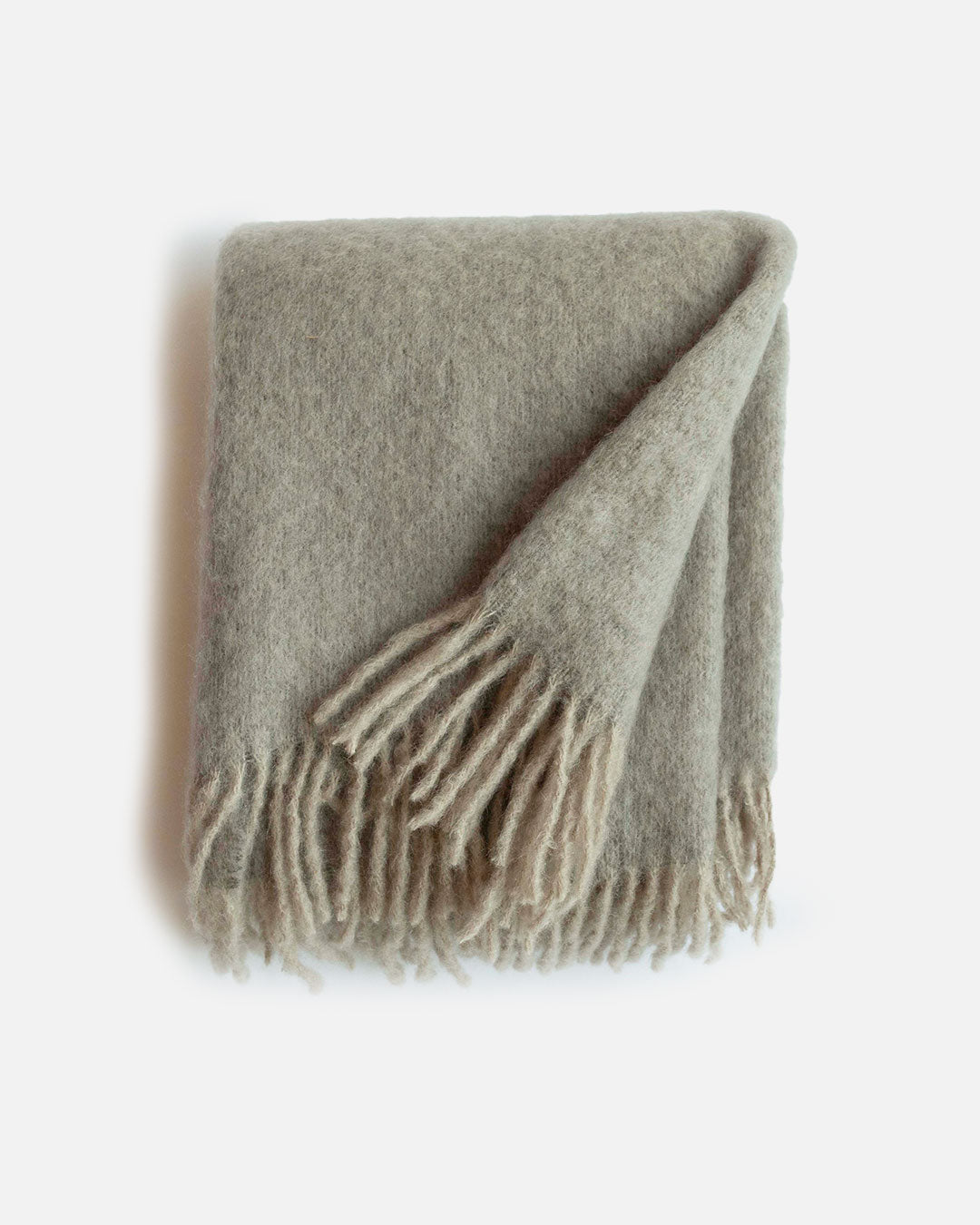 Brindle Mohair Throw