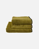 Cotton Bath Linens - Olive