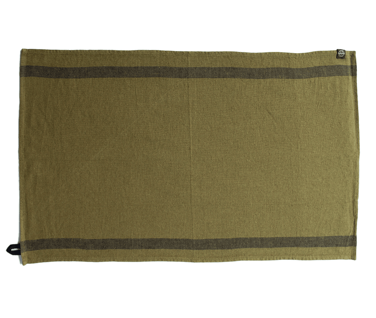 Côme Linen Kitchen Towel in Olive