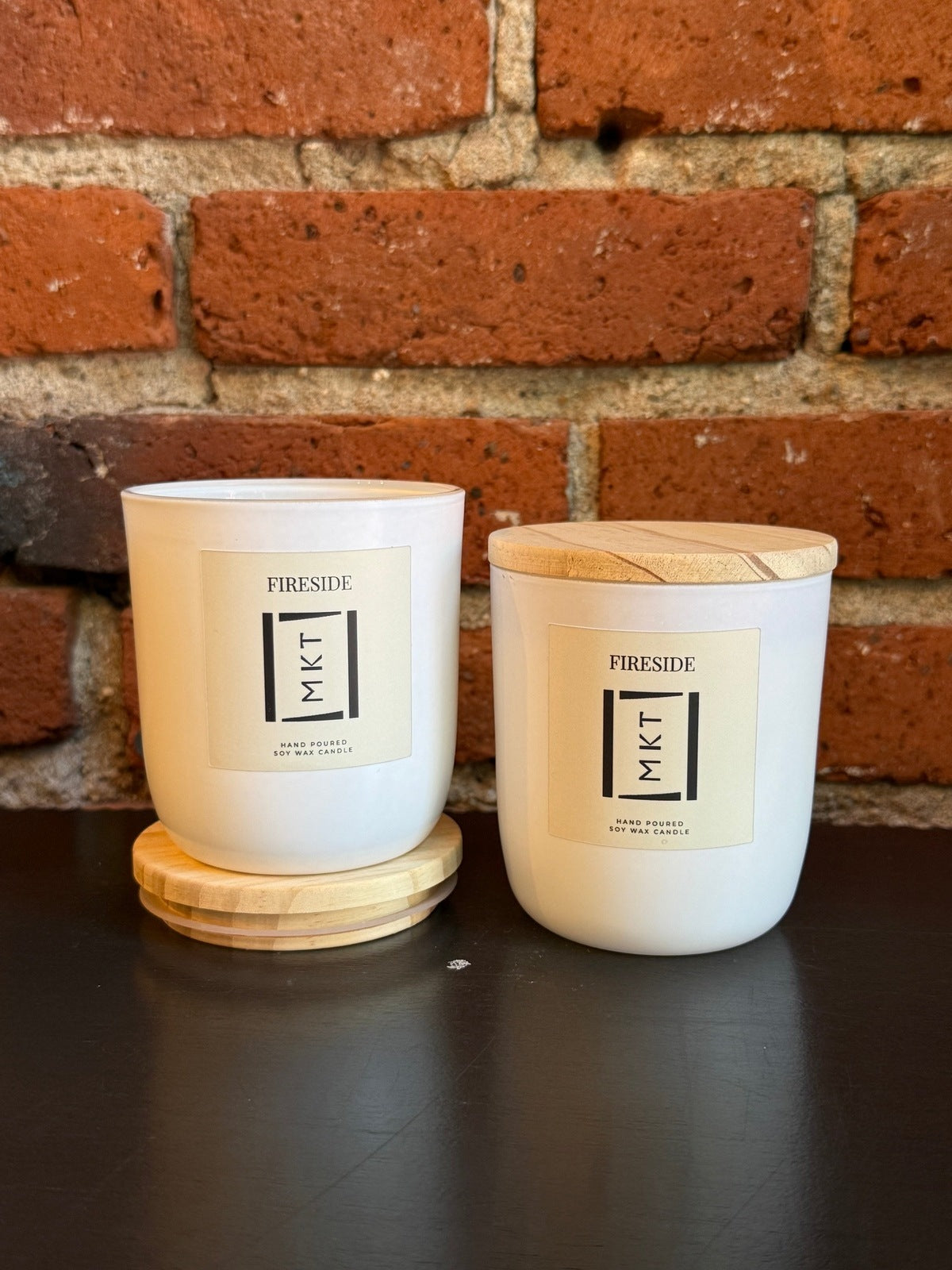 Fireside Candle - White