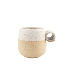 Stoneware White Knuckle Mug
