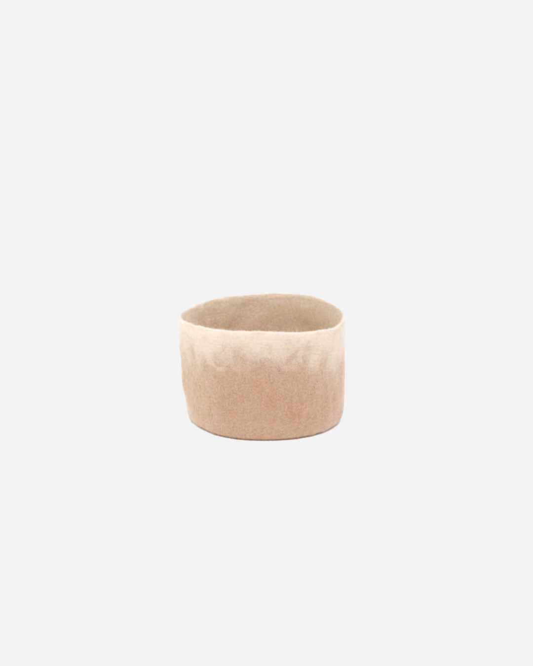 Two Tone Calabash Nude Basket - Small