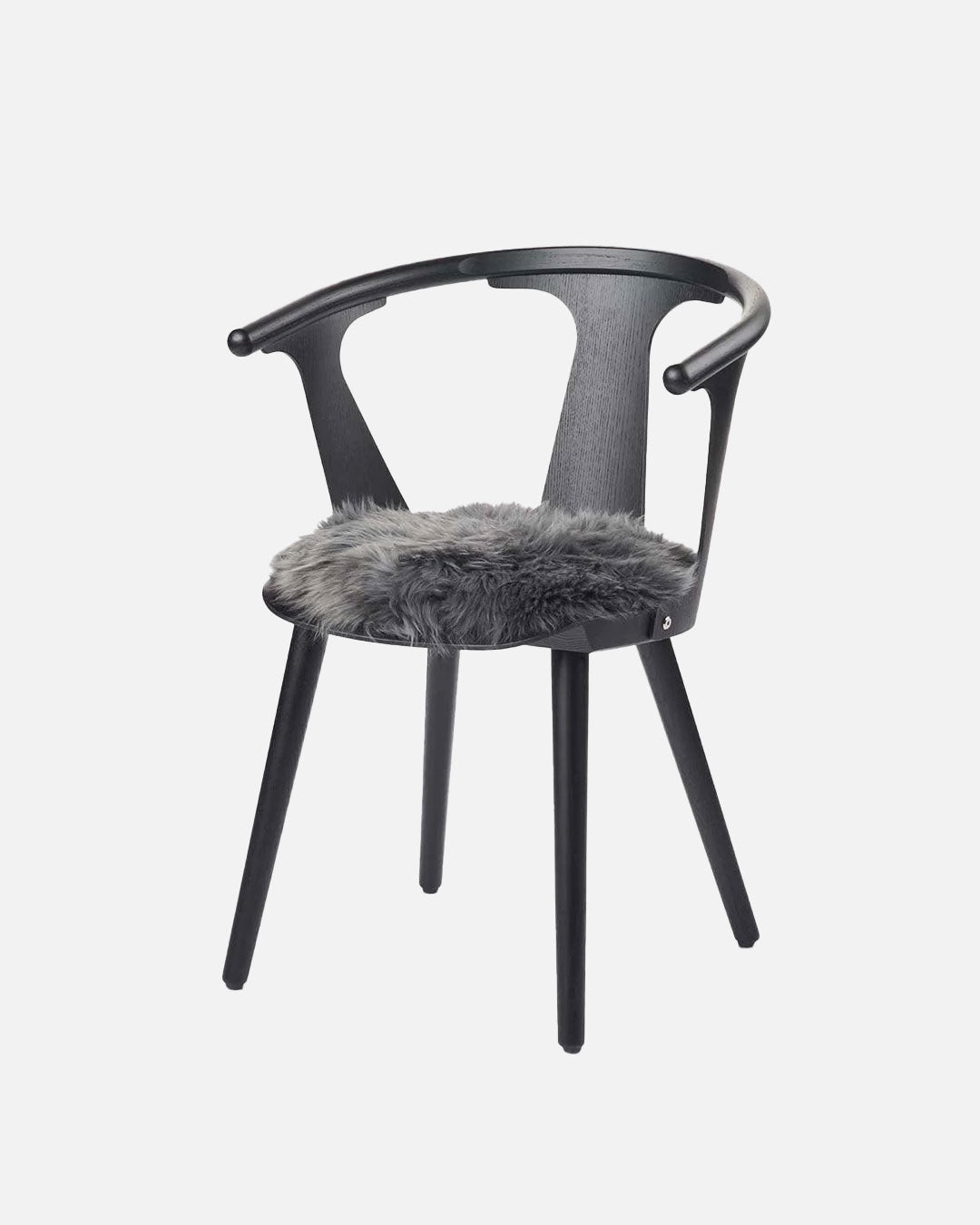 Wool Seat Cover - Steel