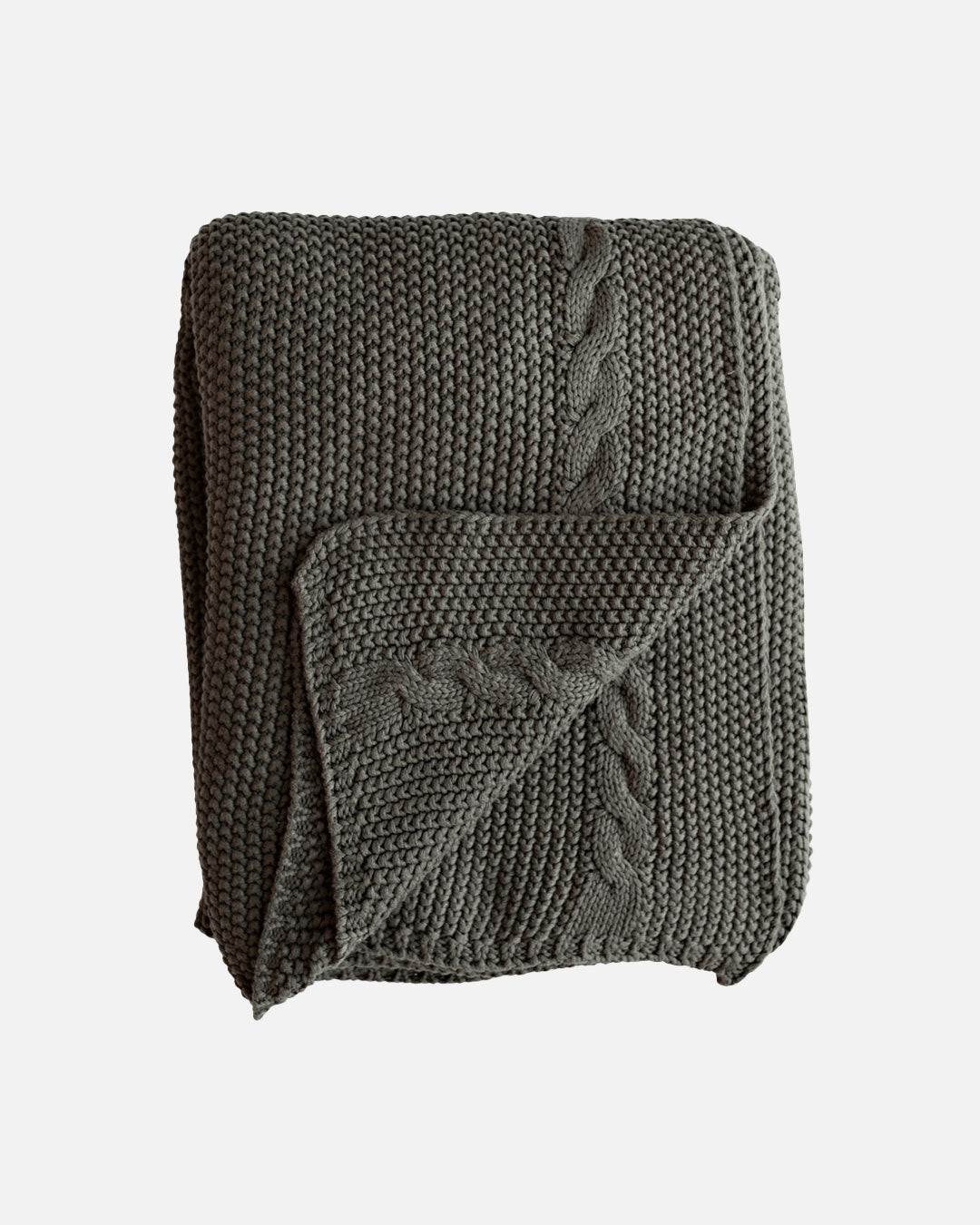 North Cable Throw - Smoke Pearl