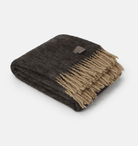 Sand & Brick Melange Mohair Throw