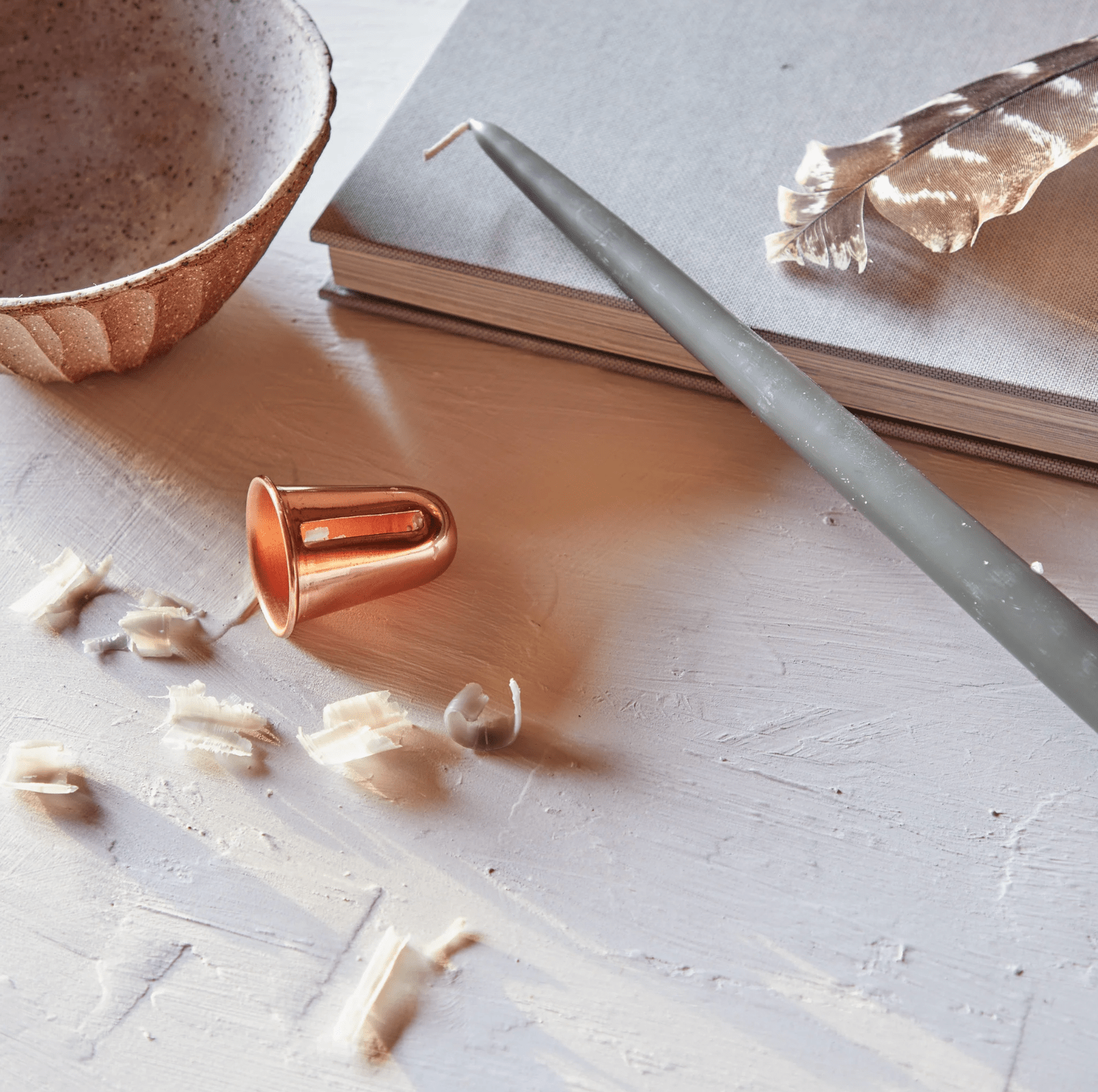 Copper Candle Sharpener