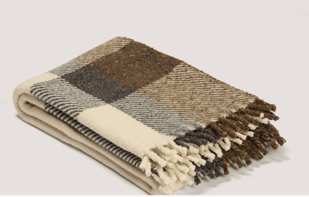 Plaid Belluno Throw
