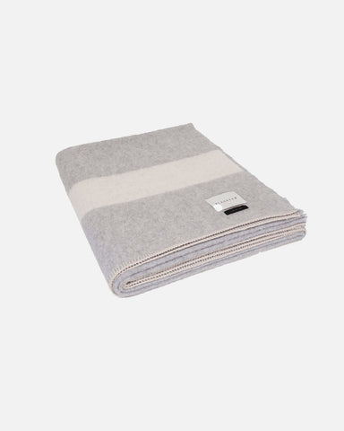 The Siempre Recycled Blanket - Light Heather