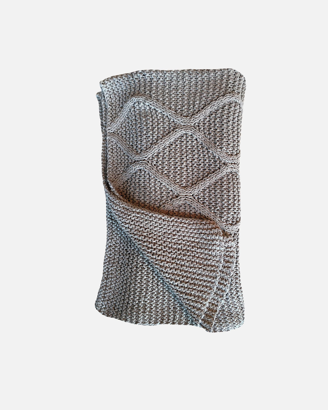 Tigor Throw - Light Grey