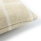 Umi Throw Pillow in Limestone & Ivory