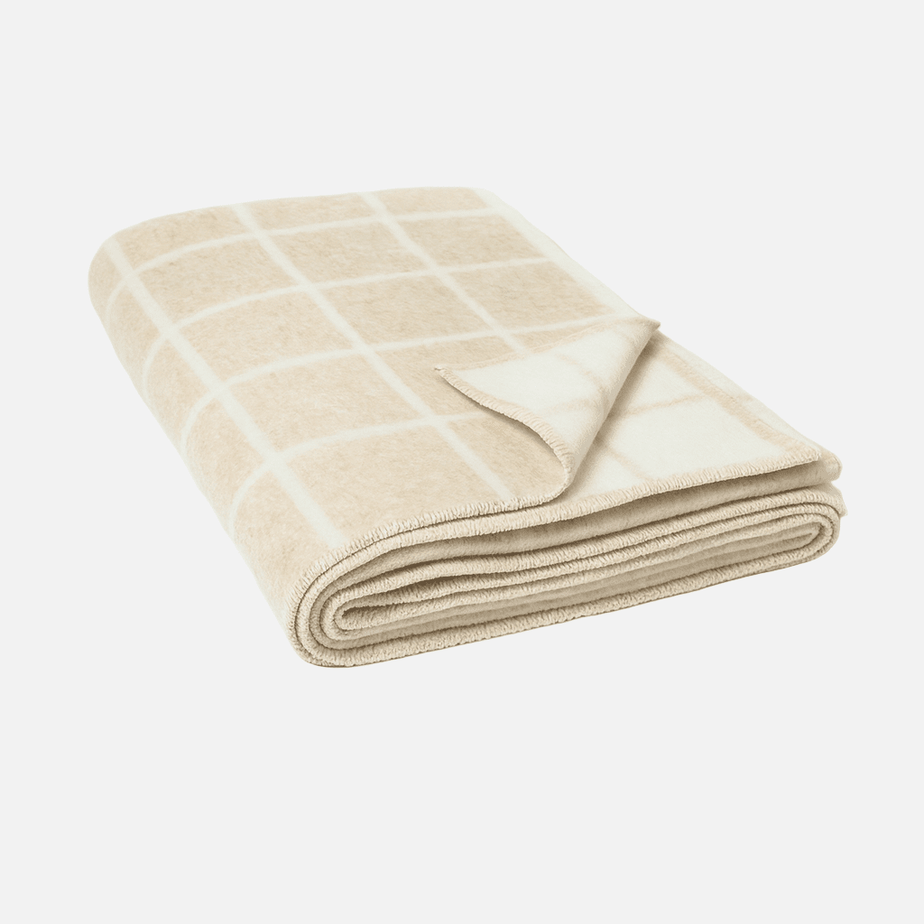 Umi Heirloom Blanket in Limestone & Ivory