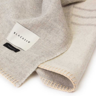 Harvest Moon Reversible Throw - Light Heather