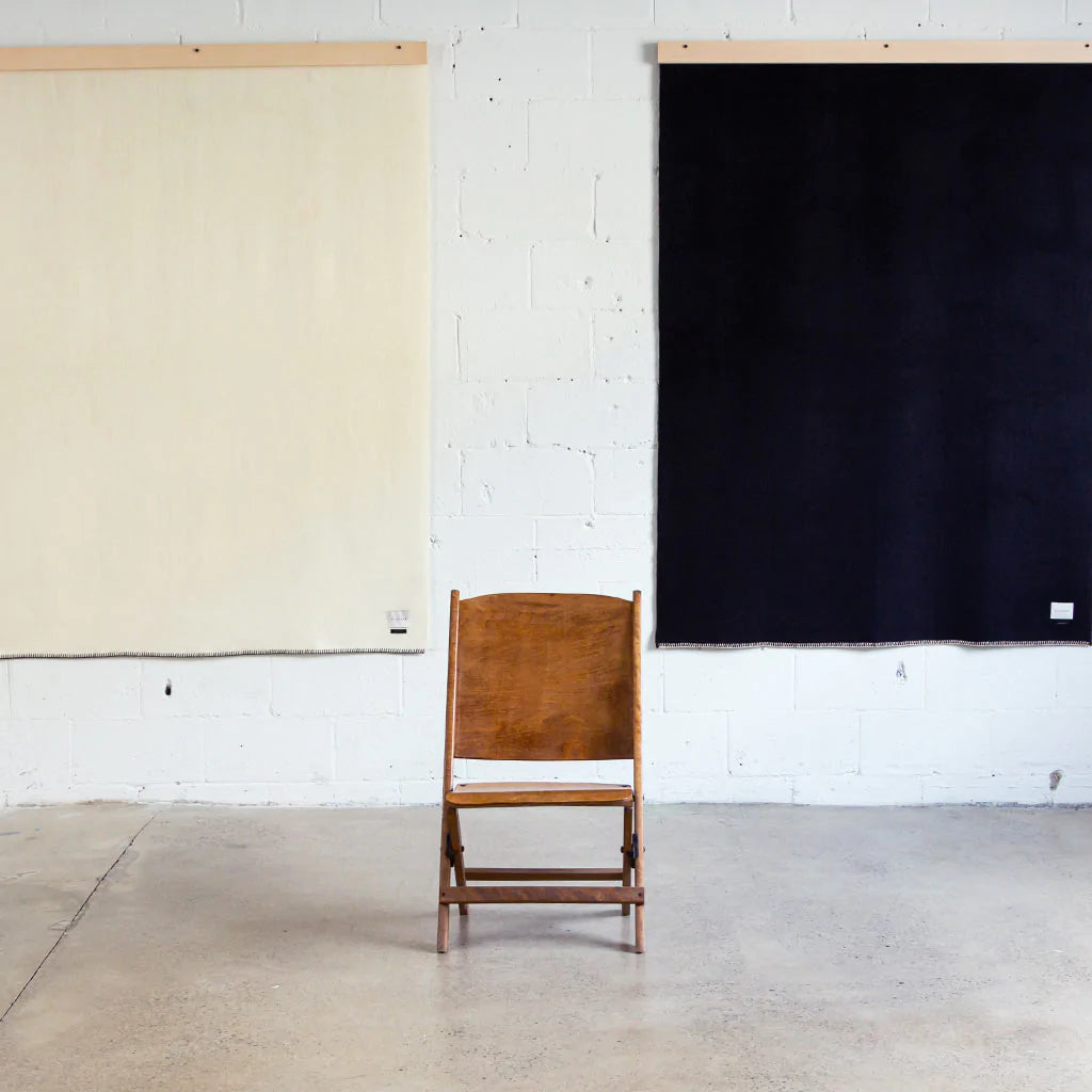 The Siempre Recycled Blanket - Speakeasy/Ivory