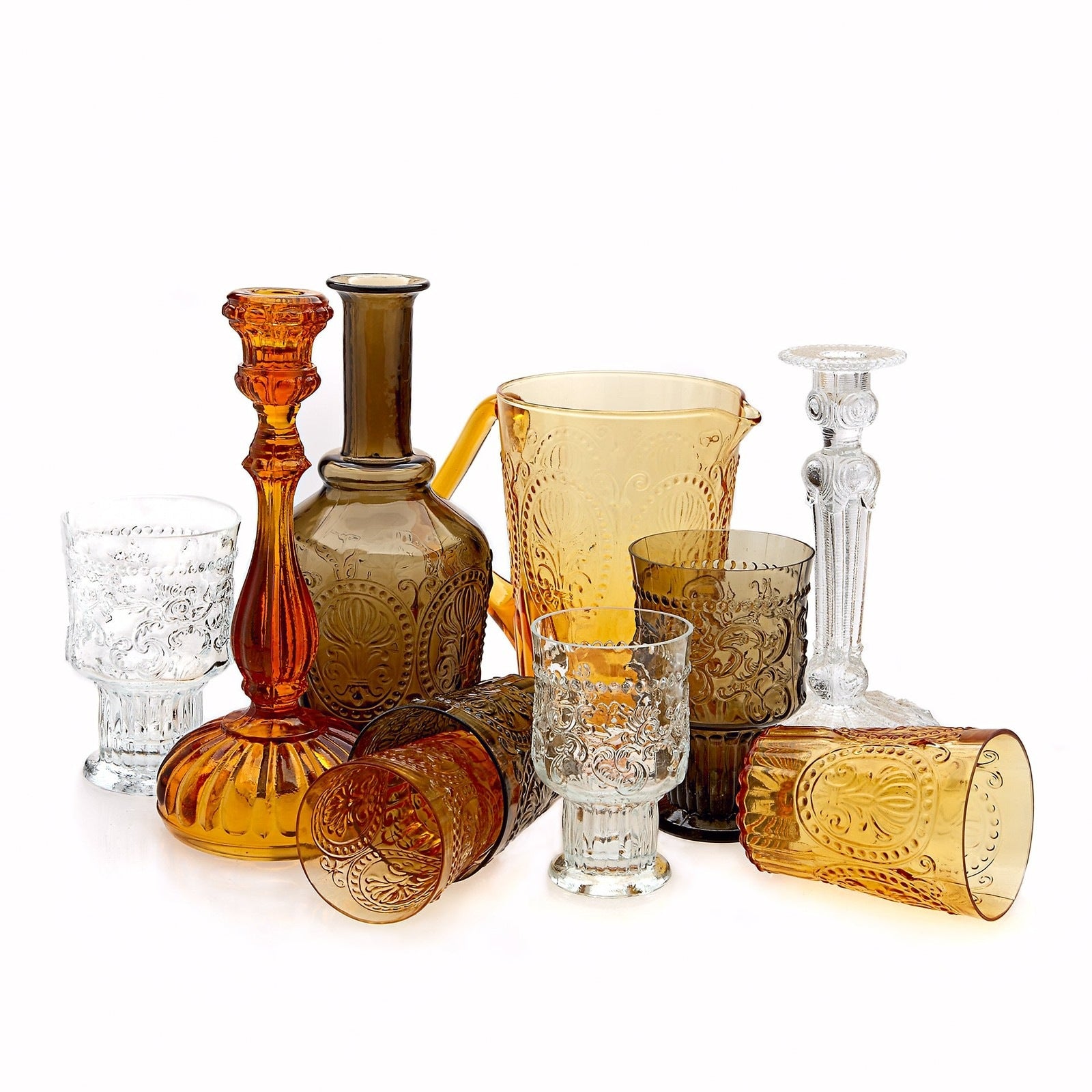 Gorgeous Glass- Amber